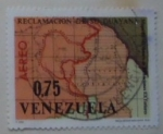 Sellos de America - Venezuela -  RECLAMACION DE SU GUAYANA MAPA DEL MINISTERIO DE RELACIONES EXTERIORES