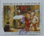 Stamps Venezuela -  ESCENA DE CIRCO CENTENARIO DEL NATALICIO DE ARTURO MICHELENA