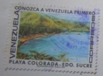 Stamps Venezuela -  PLAYACOLORADA EDO SUCRE 