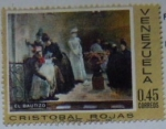 Stamps Venezuela -  CRISTOBAL ROJAS   (  EL BAUTIZO)