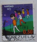 Sellos de America - Venezuela -  NAVIDAD 1972