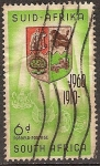 Stamps South Africa -  Las armas de la Unión.