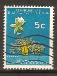 Stamps : Africa : South_Africa :  El baobab (arbol de la vida).