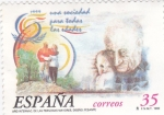 Stamps Spain -  Año internacional de las personas mayores