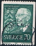 Stamps Sweden -  85 ANIVERSARIO DEL REY. Y&T Nº 579