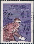 Stamps Sweden -  CAMPEONATOS DEL MUNDO DE ORIENTACIÓN, EN LINKPING. Y&T Nº 599