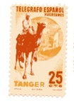 Stamps Spain -  Tanger