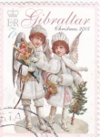 Sellos del Mundo : Europa : Gibraltar : Christmas-2005