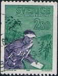 Stamps : Europe : Sweden :  CAMPEONATOS DEL MUNDO DE ORIENTACIÓN, EN LINKPING. Y&T Nº 600