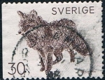 Stamps Sweden -  ANIMALES DIVERSOS. ZORRO. Y&T Nº 606