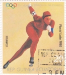 Stamps Equatorial Guinea -  J.J.O.O. - DE LAKE PLACID- NUEVA YORK- Patinaje de velocidad