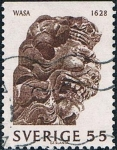 Stamps : Europe : Sweden :  BUQUES DE GUERRA WASÁ. Y&T Nº 626