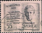 Stamps : Europe : Sweden :  LAUREADOS CON EL PREMIO NOBEL EN 1909. Y&T Nº 644
