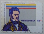 Stamps Venezuela -  BICENTENARIO DE GENERAL JOSE FELIX RIBAS
