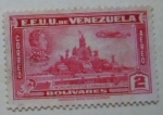 Stamps Venezuela -  MONUMENTO DE CARABOBO SIMON BOLIVAR
