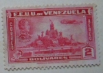 Sellos de America - Venezuela -  MONUMENTO DE CARABOBO SIMON BOLIVAR