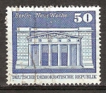 Stamps Germany -  Nuevo Cuerpo de Guardia, Berlín.DDR.