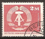 Stamps Germany -  Escudo de Armas,DDR.
