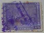 Stamps Venezuela -  FIRMA DEL ACTA DE LA INDEPENDENCIA 