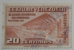 Stamps Venezuela -  III JUEGOS DEPORTIVOS BOLIVARIANOS DICIEMBRE DE 1951