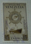 Sellos de America - Venezuela -  5 DE JULIO DE 1947 FLOTA MERCANTIL GRAN COLOMBIANA