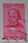 Stamps Venezuela -  SIMON RODRIGEZ MAESTRO DEL LIVERTADOR PRIMER CENTENARIO DE SU MUERTE1854-1954 28 DE FEBRERO
