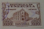 Stamps Venezuela -  oficina princial de correos de caracas