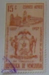 Stamps Venezuela -  CUATRICENTENARIO CE LA FUNDACION DE LA CIUDAD DE TRUJILLO 1557-1957