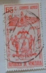 Stamps Venezuela -  CUATRICENTENARIO DE LA FUNDACION DE LA CIUDAD DE TRUJILLO 1557 -1957