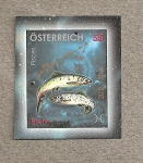 Stamps : Europe : Austria :  Signos del zodíaco:Piscis