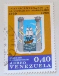 Stamps Venezuela -  CUATRICENTENARIO DE LA CIUDAD DE MARACAIBO