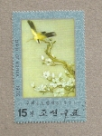 Stamps : Asia : North_Korea :  Pinturas coreanas