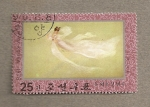 Stamps : Asia : North_Korea :  Pinturas coreanas
