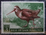 Stamps : Europe : San_Marino :  Beccaccia