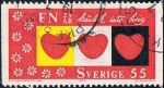 Stamps Sweden -  25º ANIVERSARIO DE LA O.N.U. DENT. HORIZONTALMENTE Y&T Nº 671a