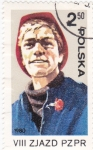 Stamps Poland -  personaje