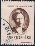 Stamps Sweden -  50º ANIV. DEL DERECHO DE VOTO DE LAS MUJERES. Y&T Nº 684