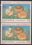 Stamps Spain -  Micologia-Niscalo