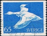 Stamps Sweden -  EL MARAVILLOSO VIAJE DE NILS HOLGERSSON CON LAS OCAS SALVAJES, DE SELMA LARGELOF. Y&T Nº 707