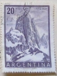 Stamps Argentina -  FITZ ROY