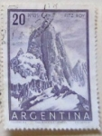 Sellos de America - Argentina -  FITZ ROY