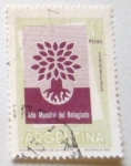 Stamps : America : Argentina :  AÑO MUNDIAL DEL REFUGIADO