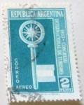Stamps : America : Argentina :  CONGRESO INTERNACIONAL DE TURISMO