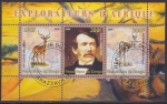 Stamps : Africa : Republic_of_the_Congo :  HB - Exploradores de Africa