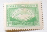 Sellos de America - Bolivia -  PAZ CUNA DE LA LIBERTAD Y TUMBA DE TIRANOS