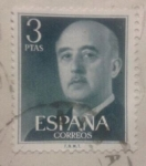 Stamps Spain -  franco