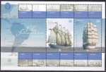 Stamps Argentina -  HB - Encuentro y regata internacional de grandes Veleros 