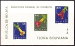 Stamps Bolivia -  HB - Flora Boliviana