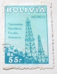 Sellos de America - Bolivia -  YACIMIENTOS FISCALES BOLIVIANOS