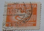 Stamps Bolivia -  PRO CAJA DE JUBILACIONES DE COMUNICACIONES